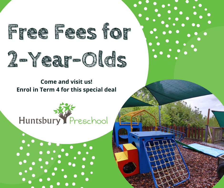 Free fees for 2 year olds Christchurch Preschool